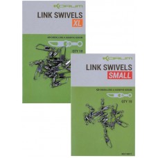 Agrafe + varteje Korum Link Swivels Small Agrafe + varteje Korum Link Swivels Small