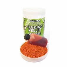 Timár Mix Feeder Guru Feeding Pellet Orange Lucky 500 g + 50 ml aroma