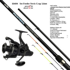 Set Feeder Nevis Crap 3,6mt