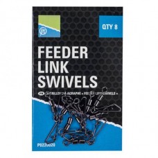 Agrafe + varteje Preston Double Feeder Link Swivels Agrafe + varteje Preston Double Feeder Link Swivels