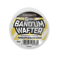 Pop Up Critic Echilibrat Sonubaits Band'um Wafters, 6mm, 45 Pineapple & Coconut