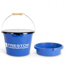 Set Galeata + Capac + Lighean Preston Bucket Set, Blue, 13L Set Galeata + Capac + Lighean Preston Bucket Set, Blue, 13L